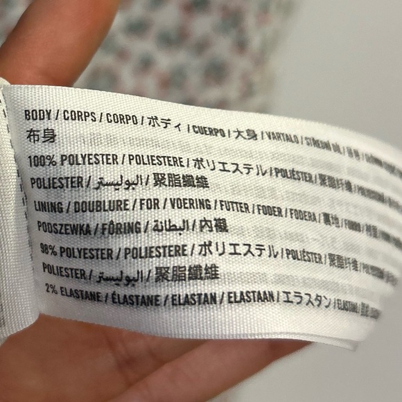 Abercrombie & Fitch Adjustable Floral Slit Midi Dress - Picture 9 of 12